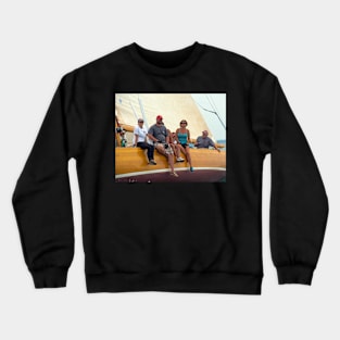 Enjoying the sail Crewneck Sweatshirt